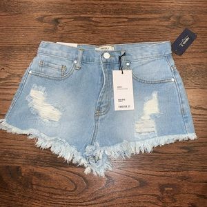 NEW FOREVER 21 HIGH RISE SHORTS